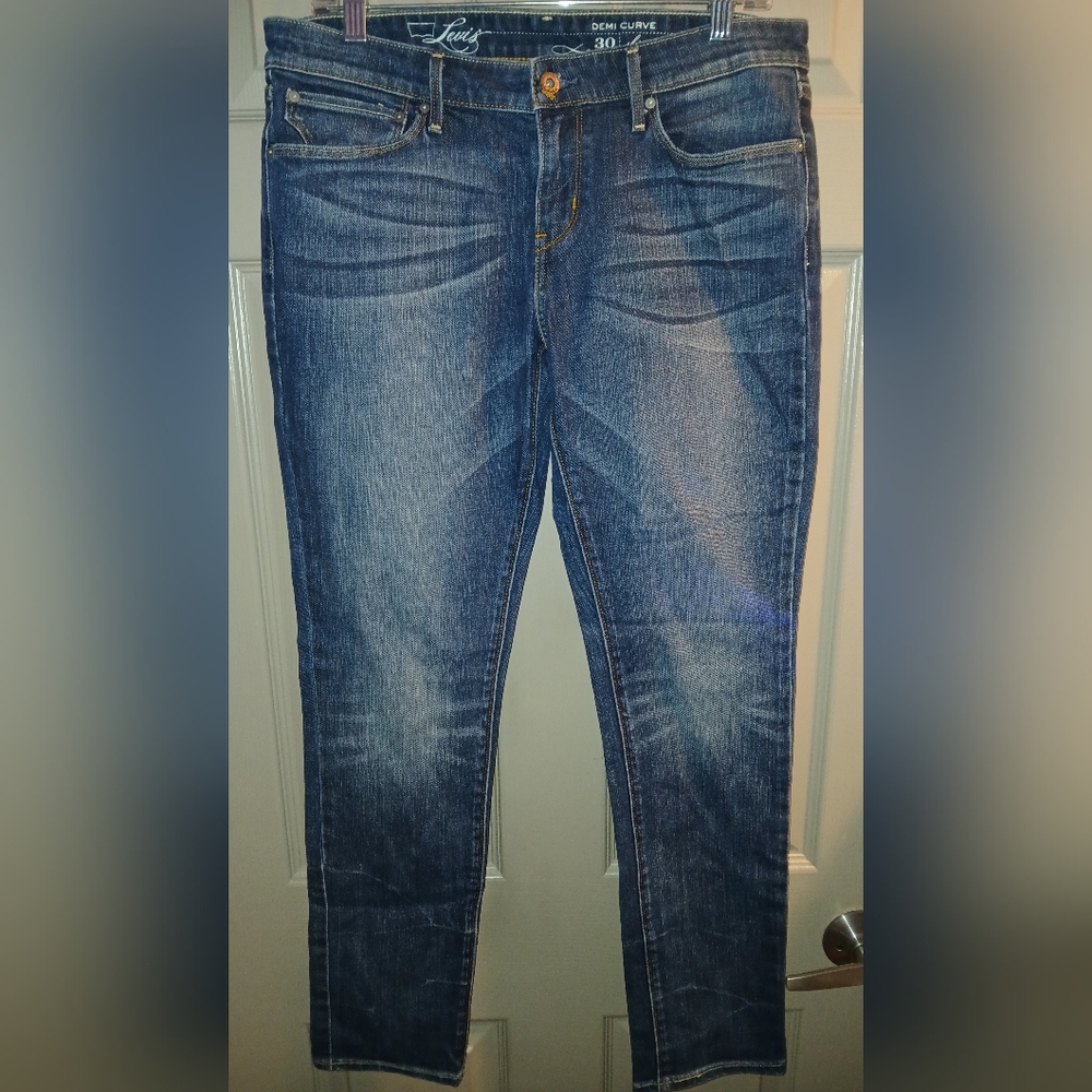 Women's Levi's 30/32 Jeans Pants Demi Curve 30 Skinny